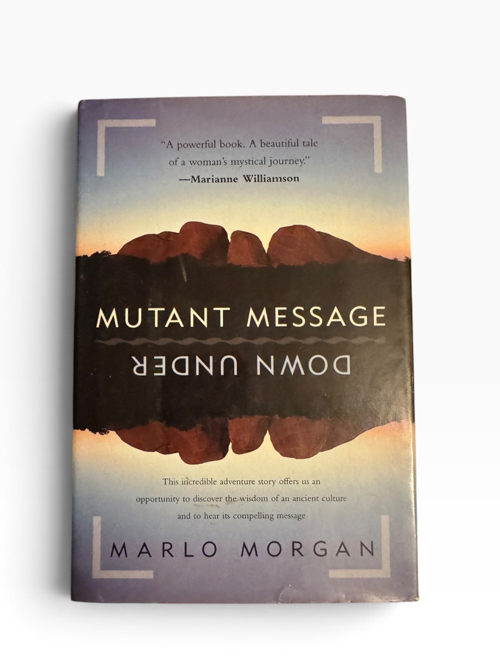 Mutant Message Down Under First Edition Hardcover Book